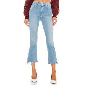 Mother Jeans The Insider Crop Step Fray